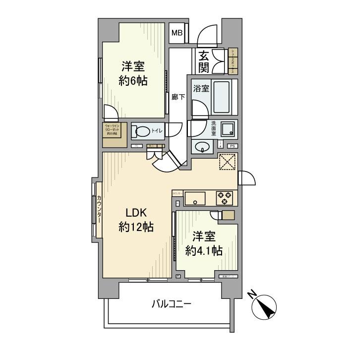 ＢＥＬＩＳＴＡ早稲田 間取り図