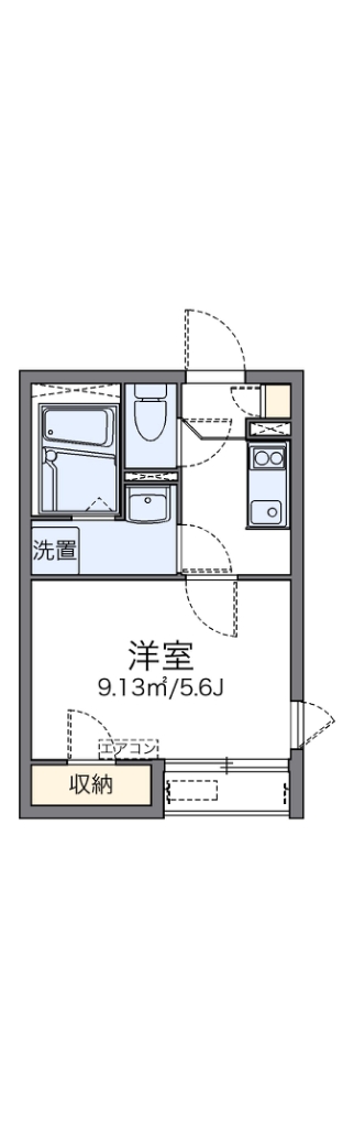 レオネクストソレイユ松原 間取り図