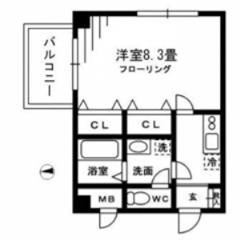 サンパティーク 間取り図