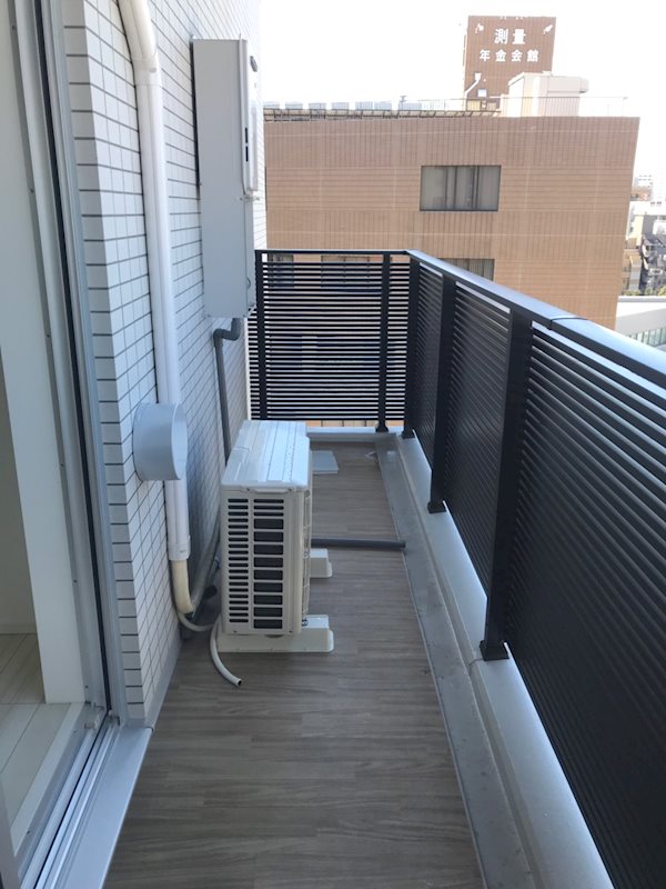 メイクスデザイン神楽坂 ベランダ