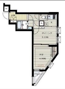 ビバリーホームズ目黒鷹番 105号室 間取り