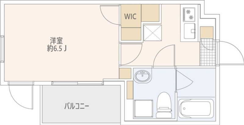 GranDuo上野毛V 202号室 間取り