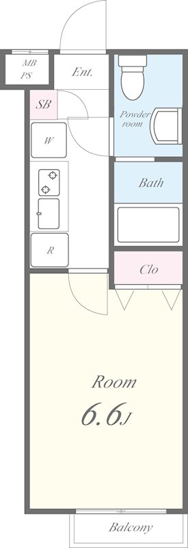 FLレジデンス菁英公館 101号室 間取り