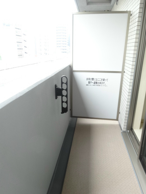 ディアレイシャス港区海岸 ベランダ