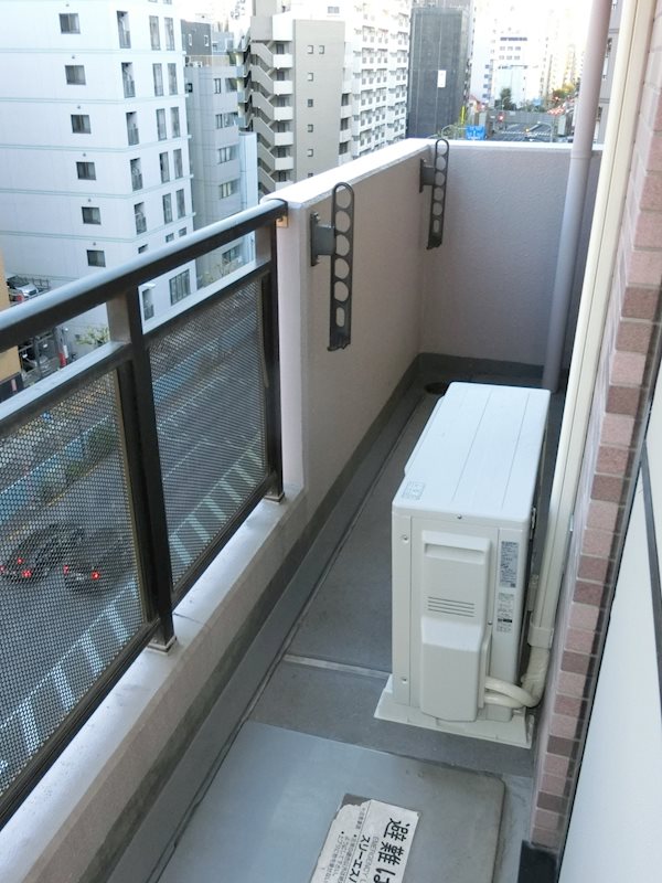 クレッセント中目黒 ベランダ
