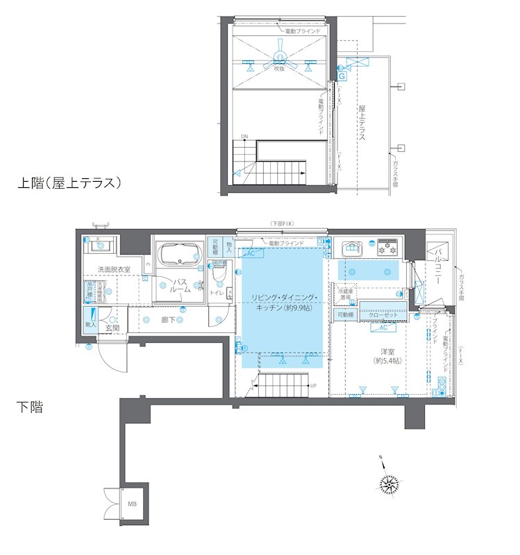 ZOOM広尾 間取り図