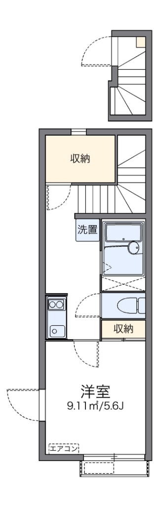 レオネクスト要町Ⅲ 202号室 間取り