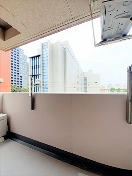 フレスクーラ神楽坂 ベランダ