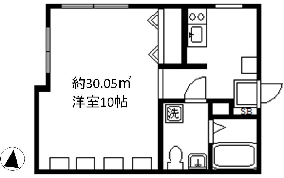Noah's Ark（ノアズアーク） 401号室 間取り