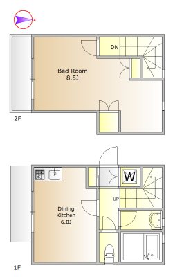 上目黒ガーデンホームズ 間取り図