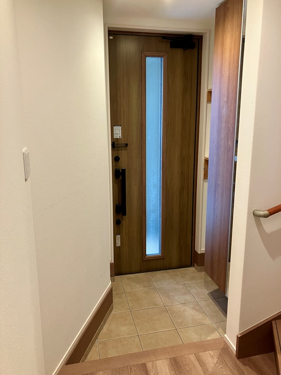 白山戸建 ベランダ