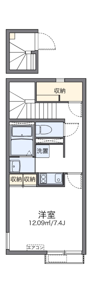 レオネクストファンタジア　コム 間取り図