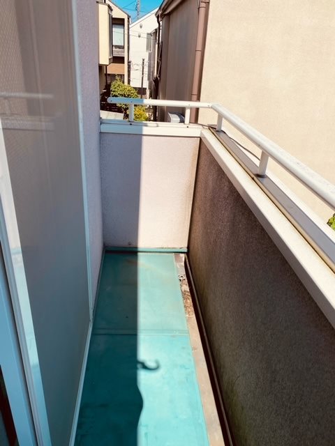 シュノンソー ベランダ