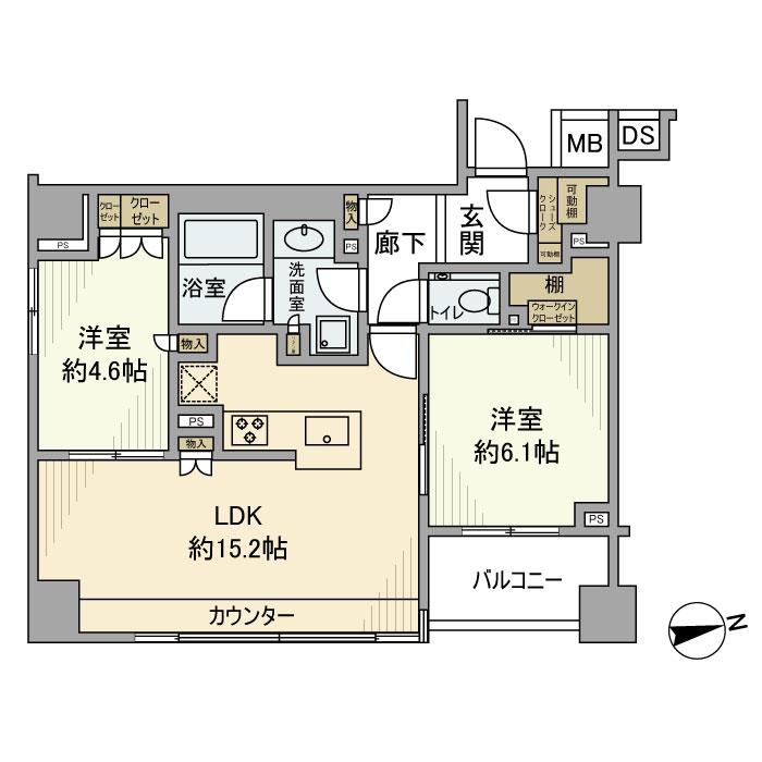南青山マスターズハウス 間取り図