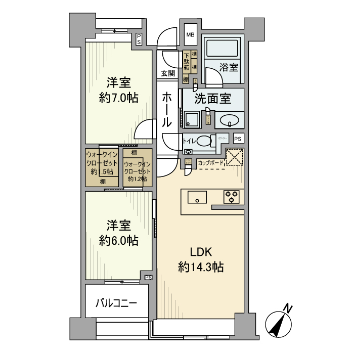パークホームズ本郷　ザ　レジデンス 間取り図