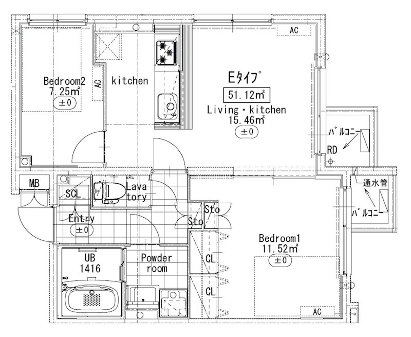 プライマル駒沢大学 間取り図