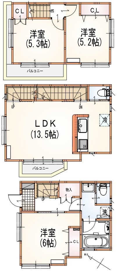 ウエルストン南荻窪 間取り図