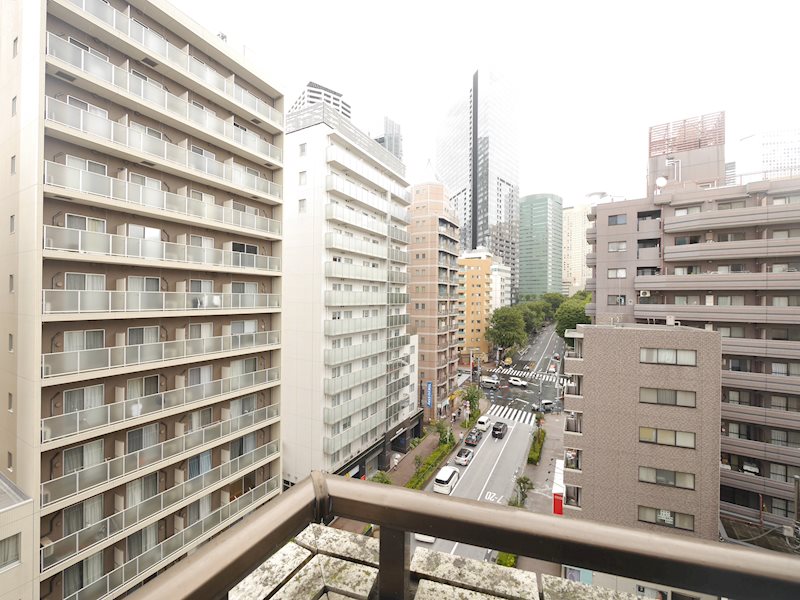 武居西新宿ビル ベランダ