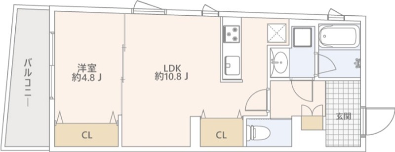 GranDuo世田谷XIII 間取り図