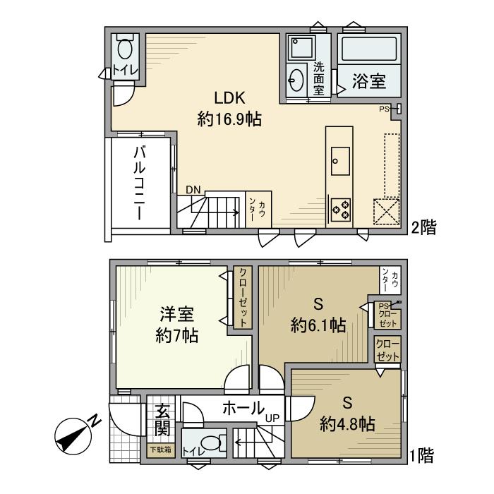 久我山戸建 間取り