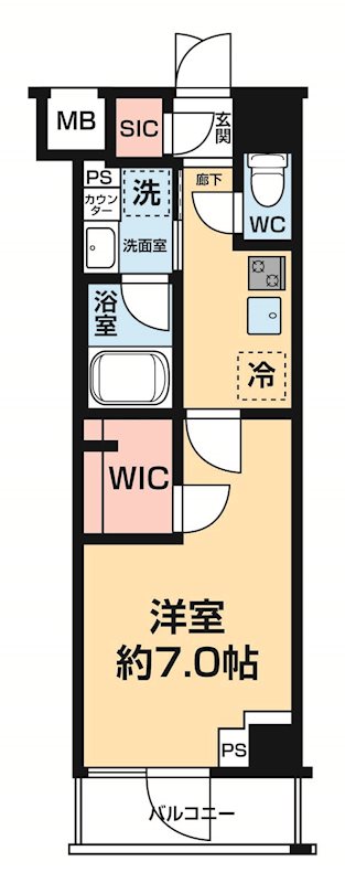 セジョリ池袋本町 間取り図