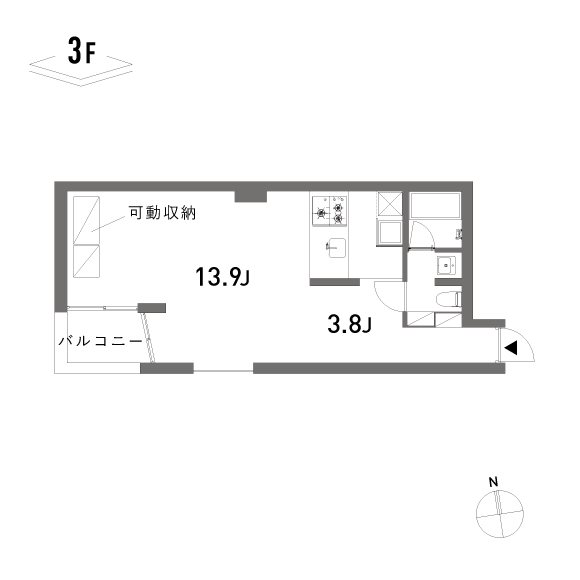 KAMIUMA PLACE 間取り図