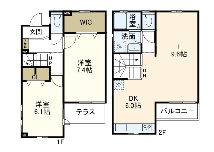 ラフィーネ深沢 間取り図