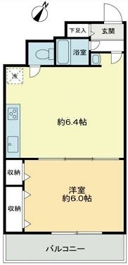 カーサ第二新宿 間取り図