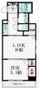 日神デュオステージ新中野 間取り図