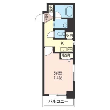 LaSante品川シーサイドⅡ 103号室 間取り