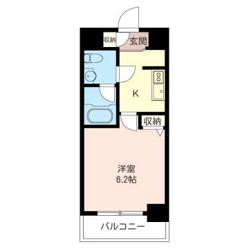 LaSante品川シーサイドⅠ 間取り図