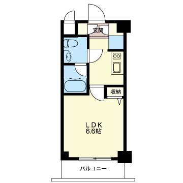 LaSante品川シーサイドⅠ 間取り図