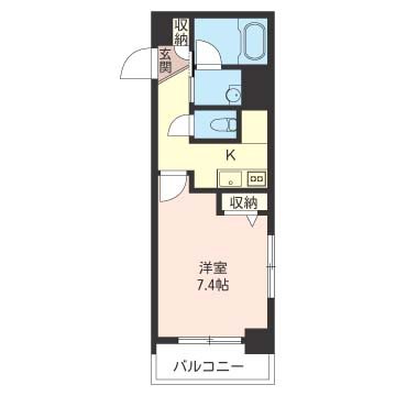 LaSante品川シーサイドⅠ 間取り図