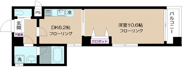 アネシス白山 間取り図
