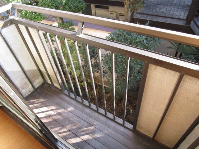 梅ヶ丘テラスハウス ベランダ