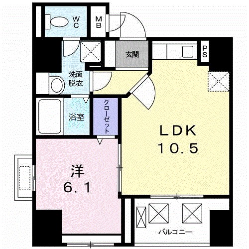 グランドルチェ　白山 間取り図