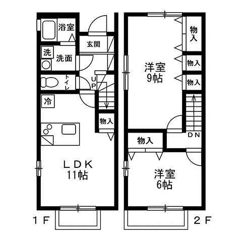 BLISS三田 間取り図