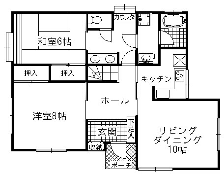 Bレジデンス  間取り図