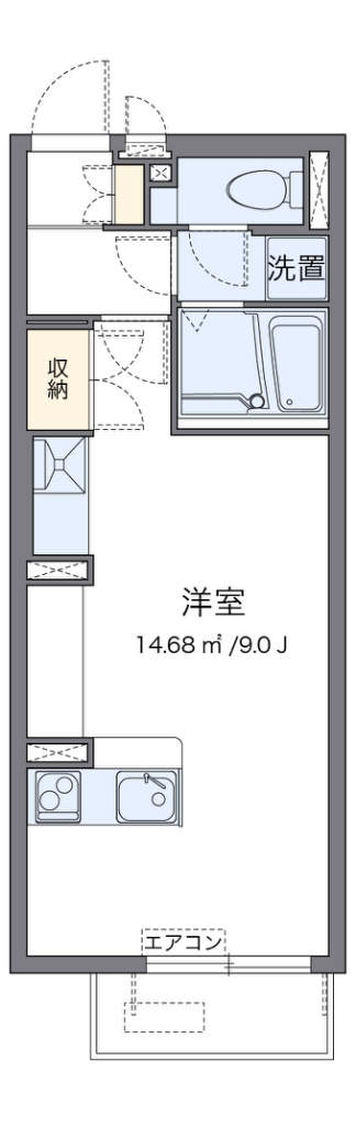 ミランダＮＯＷＡ 間取り図
