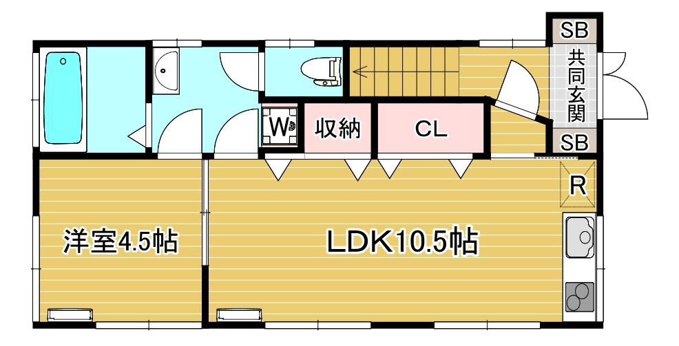 Maison　Okada 間取り図