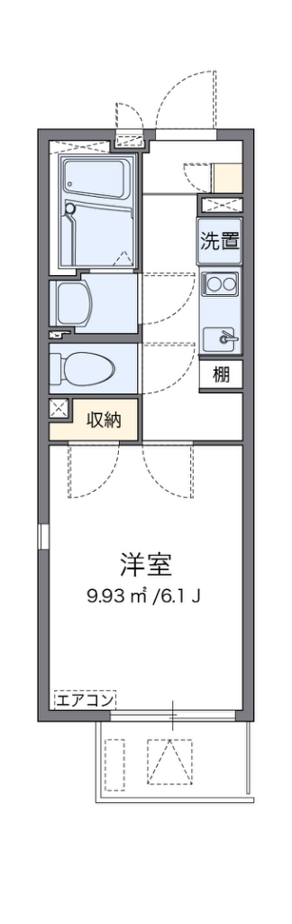 レオネクストローリエ 間取り図