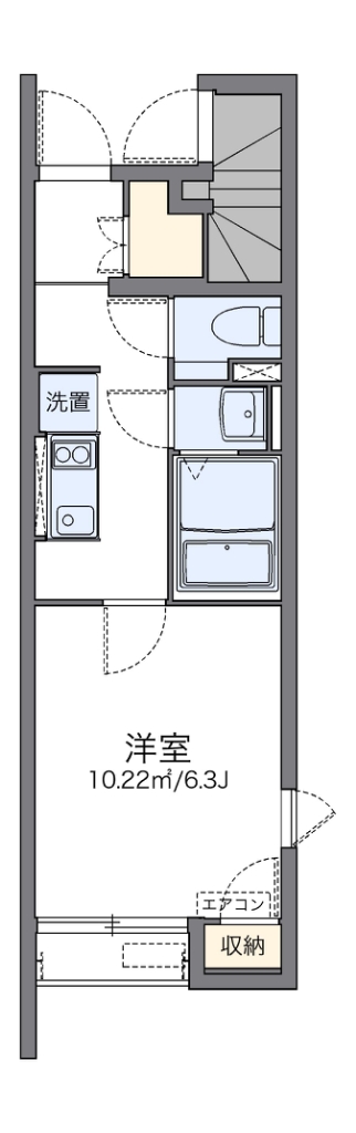 レオネクストＹＳ 間取り図