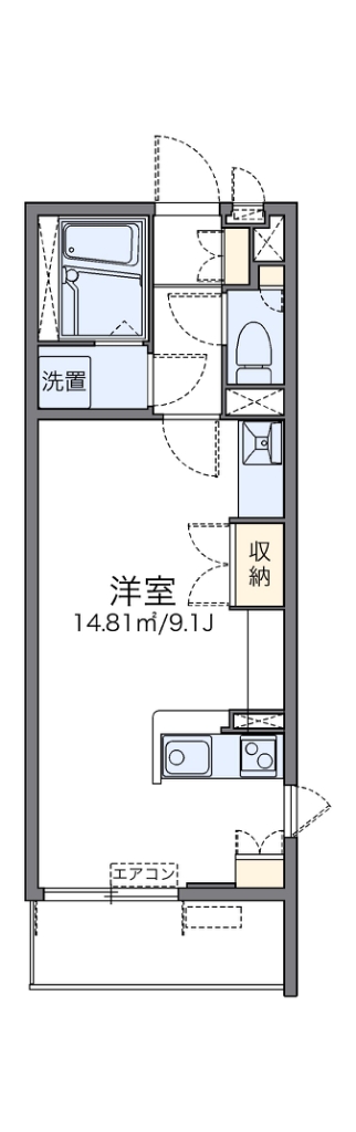 レオネクスト江原 間取り図