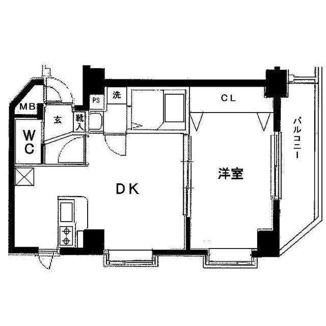 ロイヤルガーデン哲学堂 間取り図