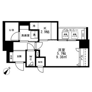 SUNRISE上池袋 間取り図