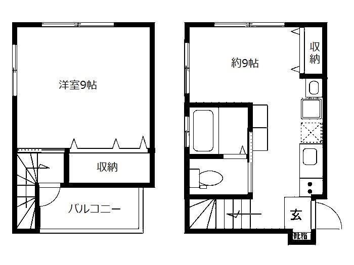 アクティ阿佐ヶ谷 間取り図