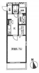 オレンジハイツ 間取り図