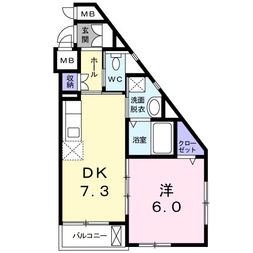 グラース・Ｋ 間取り図