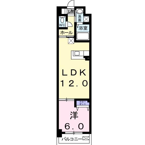 ヴィラージュ経堂 間取り図