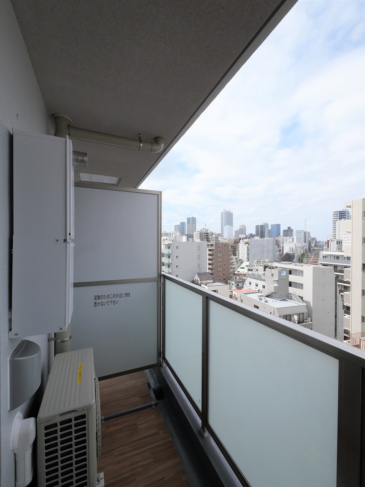 ハーモニーレジデンス東京サウス大塚 ベランダ